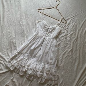 TRACY FEITH for Target White Juniors Dress